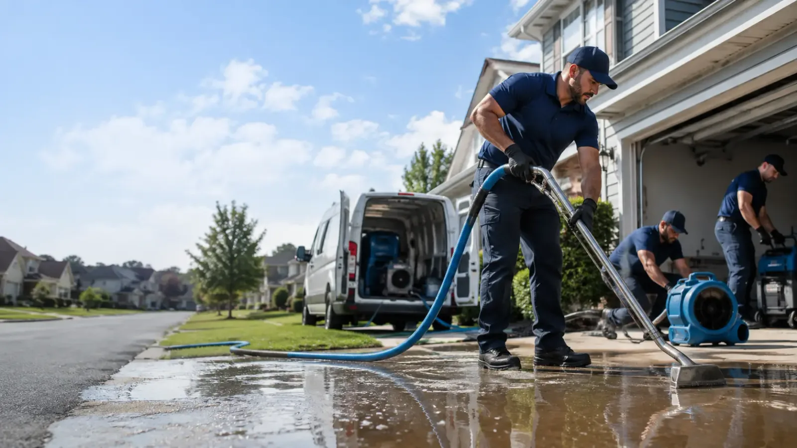 Flood Damage Restoration in Upper Fairmount, MD